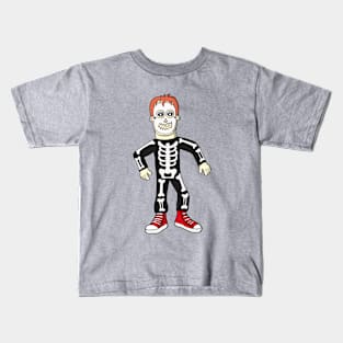 Spooky Bones Kids T-Shirt